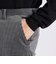 GINGUM CHECK VELVET BOOT CUT 　SLACKS