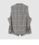 GRAIN PLAID EMSEMBLE VEST