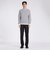 EFMW BORDER TURTLE NECK KNIT [エクストラファインメリノ ボーダータートル]