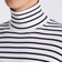 EFMW BORDER TURTLE NECK KNIT [エクストラファインメリノ ボーダータートル]