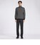 EFMW BORDER TURTLE NECK KNIT [エクストラファインメリノ ボーダータートル]