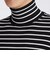 EFMW BORDER TURTLE NECK KNIT [エクストラファインメリノ ボーダータートル]