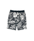 FLEECE PRINT SHORTS