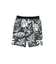 FLEECE PRINT SHORTS