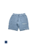 INDIGO WAFFLE SHORTS