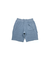 INDIGO WAFFLE SHORTS