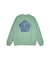 DENIM PATCH SWEAT
