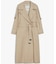 コットン ブレンド  トレンチ コート