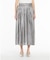 メタリック ジョーゼット ロング スカート