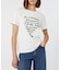 コットン プリント Tシャツ