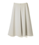 セットアップ ウォッシャブル ダンボール素材フレアスカート