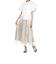 チュール付ロングスカート