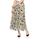 フラワー柄ロングスカート
