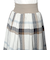 ウォッシャブル チェック柄リバーシブルスカート
