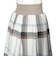 ウォッシャブル チェック柄リバーシブルスカート