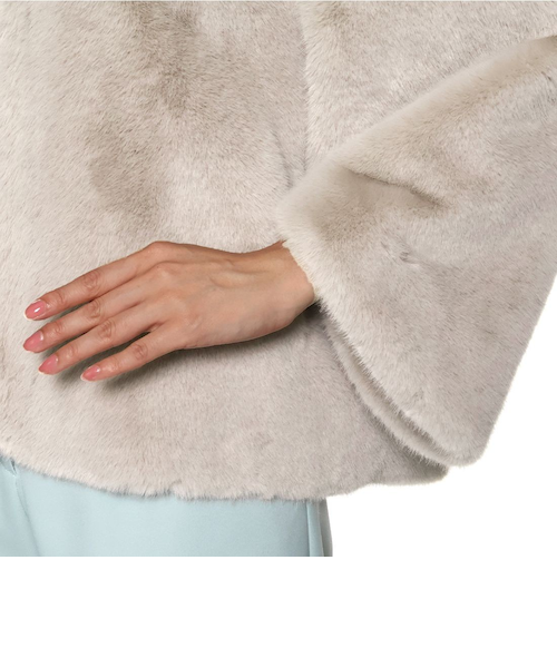 フェイクファー ショートブルゾン｜バーニーズ ニューヨークの