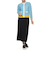 カシミヤ バイカラーニットカーディガン