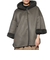 フード付き リバーシブルショートコート