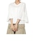 ウォッシャブル Vネックフレアスリーブプルオーバー
