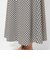 ウォッシャブル ギンガムチェック柄ロングスカート