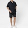セットアップ ペイズリー柄シャツ