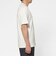 スロープネックTシャツ（白黒2枚組）