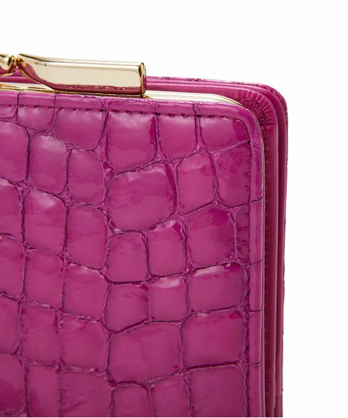 TOPKAPI】Lux ルクス イタリアンエナメル がま口 二つ折り財布