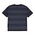NB DRY ボーダーショートスリーブTシャツ コットンライク