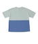 吸水速乾 Linear logo Block ショートスリーブTシャツ