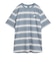 ファンクショナルショートスリーブストライプドTシャツ