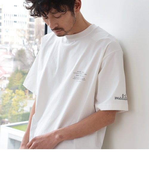 MALIBU SHIRTS x B:MING by BEAMS / 別注 LAND AND WATER Tシャツ(セットアップ 対応)｜ビーミングライフストアバイビームスの通販｜&mall（アンドモール）三井ショッピングパーク公式通販