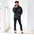 Manhattan Portage / ピーチスキン スリーブプリント スウェットパーカー