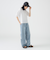 シルケット ワイドスリーブ Tシャツ