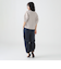 シルケット ワイドスリーブ Tシャツ