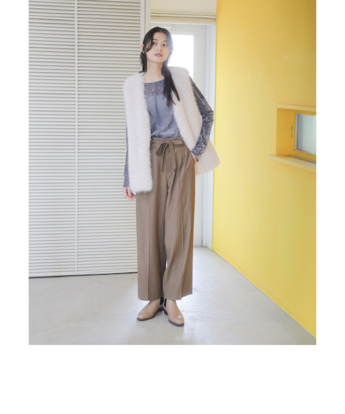 フェイク ファー ベスト（S～M）｜ビーミングライフストアバイビームス