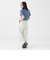 DANTON / SHORT SLEEVE POCKET T-SHIRT PLAIN（S～M）
