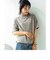 モックネック ラグラン Tシャツ
