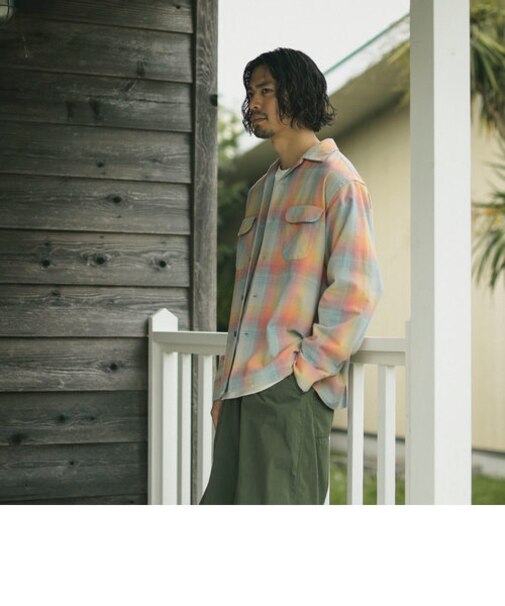 PENDLETON / 別注 オープンカラー シャツ