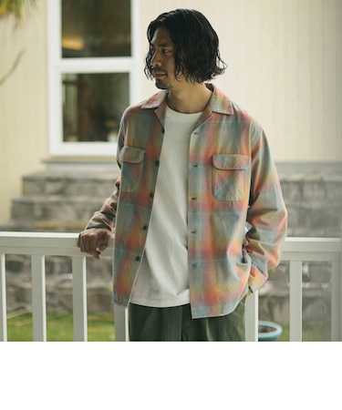 PENDLETON / 別注 オープンカラー シャツ