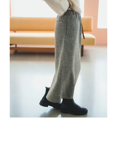 Gramicci / ニット フリース スカートS 別注】Gramicci / ニット フリース スカート（S～M）｜ビーミング