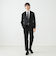 SMART MERINO(R) ウールミックス ノープリーツ スラックス (セットアップ対応／レギュラーフィット)