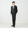 SMART MERINO(R) ウールミックス ノープリーツ スラックス (セットアップ対応／レギュラーフィット)
