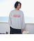 【別注】Coca-Cola / フロッキープリント クルーネック スウェット