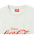 【別注】Coca-Cola / フロッキープリント クルーネック スウェット