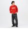 【別注】Coca-Cola / フロッキープリント クルーネック スウェット
