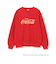 【別注】Coca-Cola / フロッキープリント クルーネック スウェット