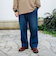 【別注】NEEDBY heritage / Johnson ワイド 2プリーツ デニム パンツ