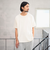 ambiance / Cotton Rayon Crewneck T Shirt