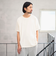 ambiance / Cotton Rayon Crewneck T Shirt