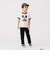 Disney /  MICKEY / リンガー プリント Tシャツ 2025SS（90～150cm）